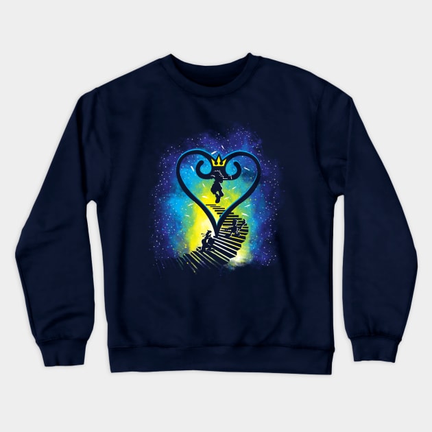 Kingdom Quest Crewneck Sweatshirt by Daletheskater